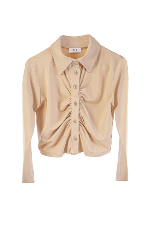 Gömlek Yaka Body Tişört