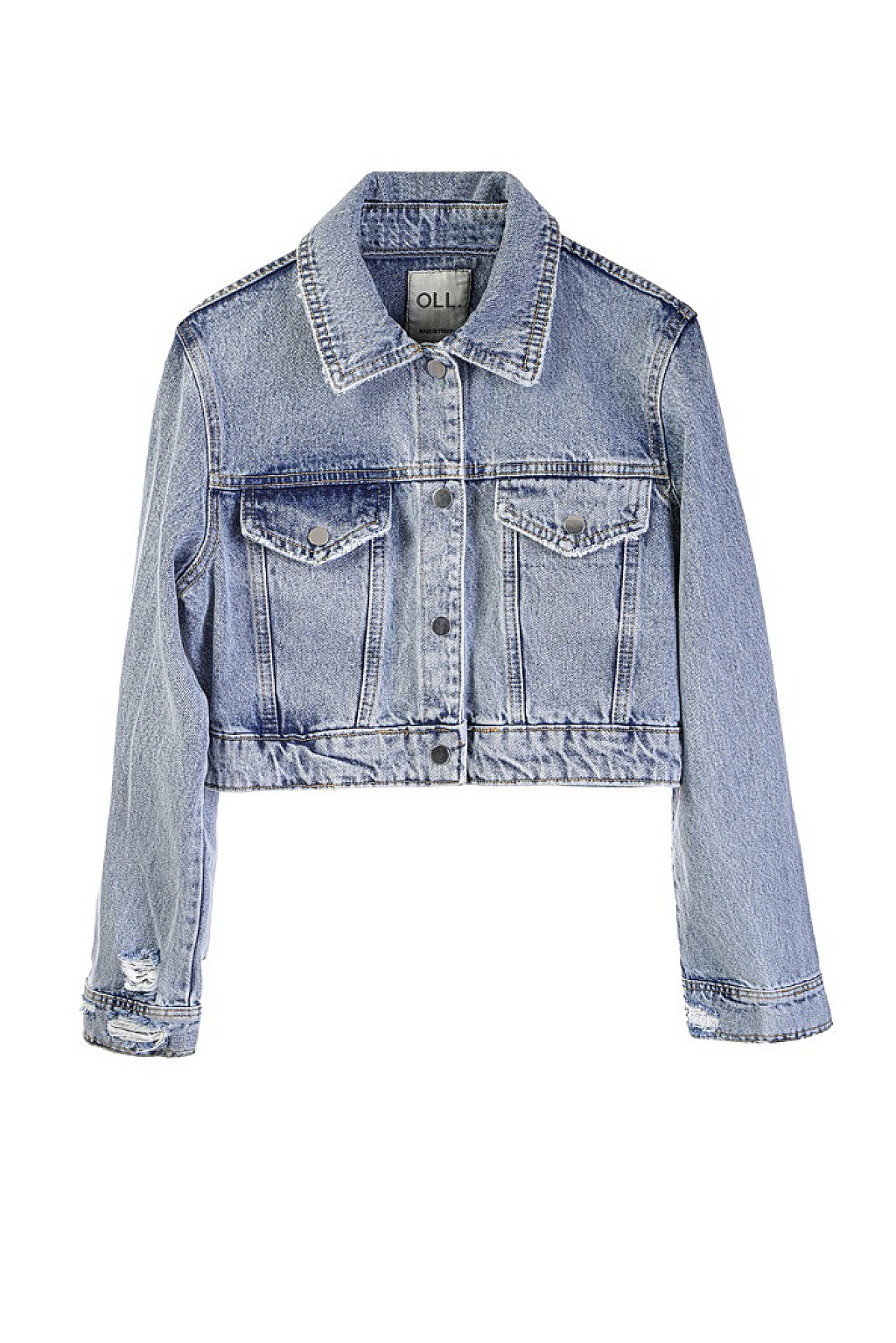 Kısa Denim Ceket
