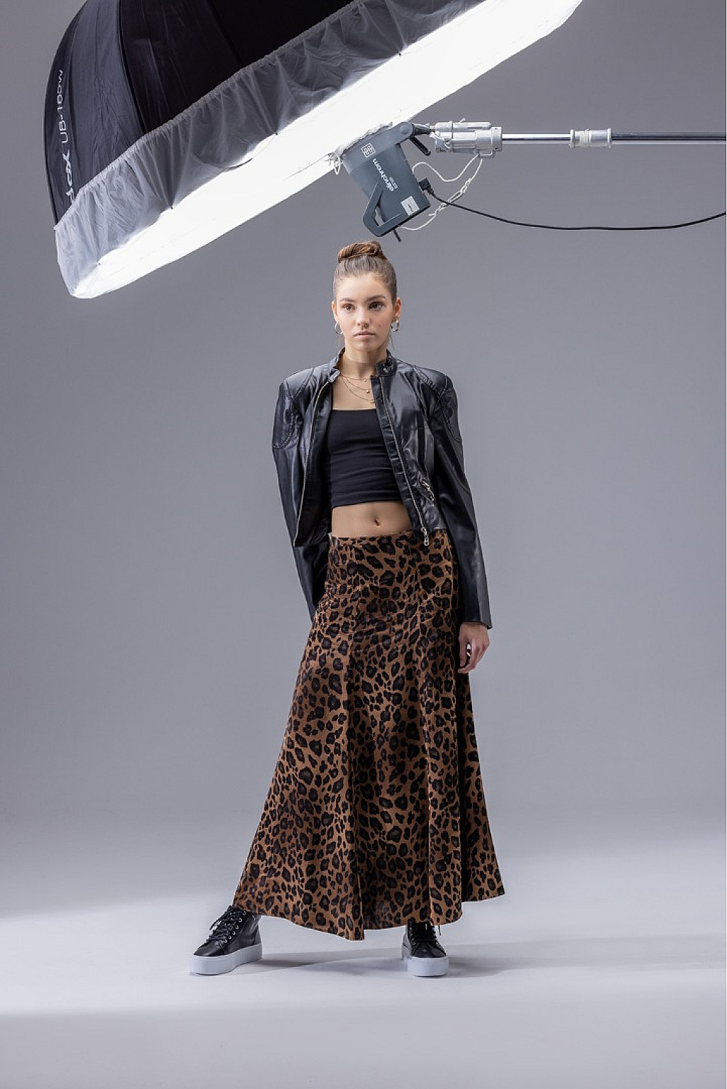 Leopar Saten Etek