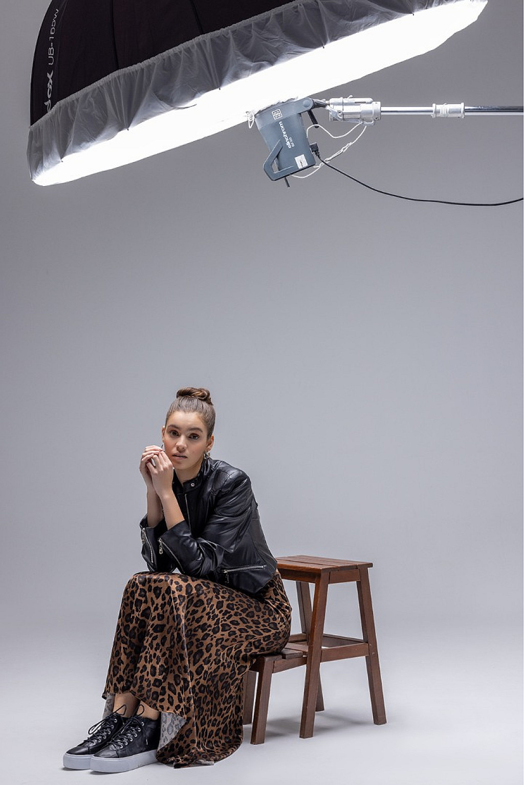 Leopar Saten Etek