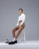 Belted Pantolon Belted Pantolon